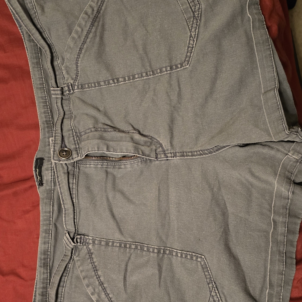 Stylish Gray Women's Jean Shorts